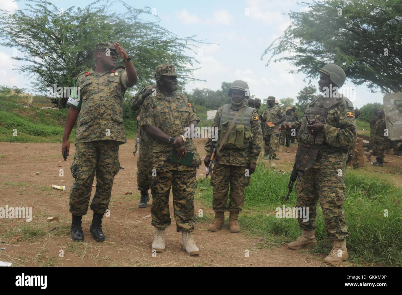 Uganda’s Chief Of Defence Forces Gen. Katumba Wamala And AMISOM Sector ...