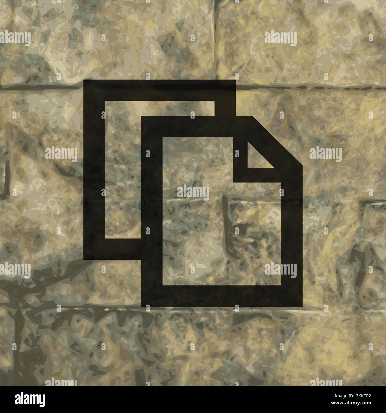 blank paper. Flat modern web button and space for your text Stock ...