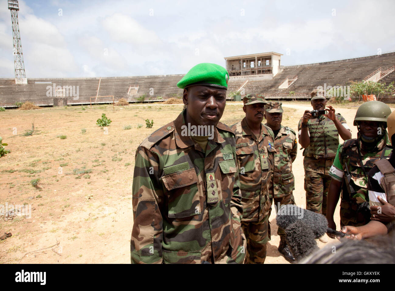 08/09/11- Mogadishu, Somalia - Colonel Paul Lokech, Contingency ...