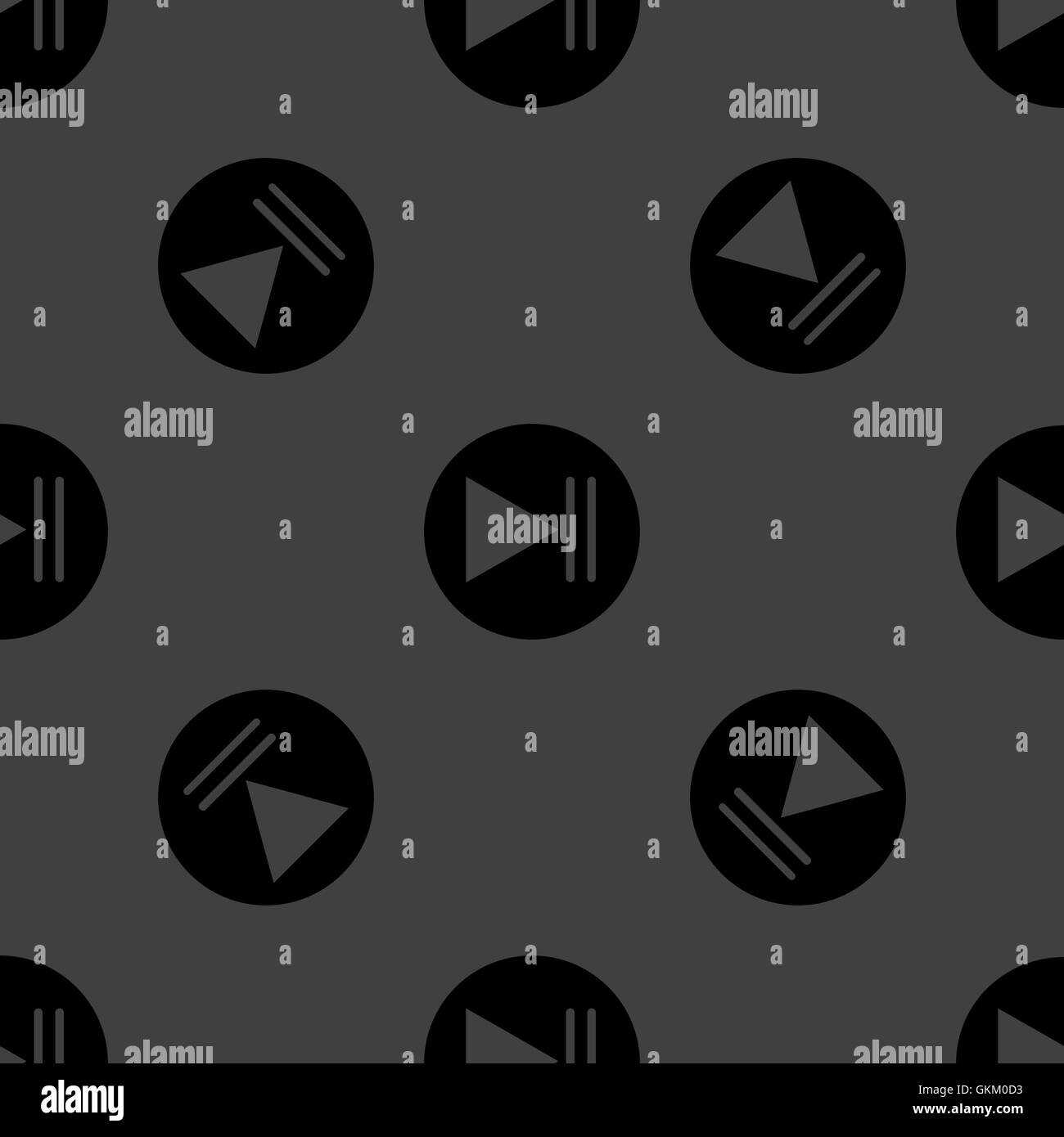 Play button vector Black and White Stock Photos & Images - Alamy