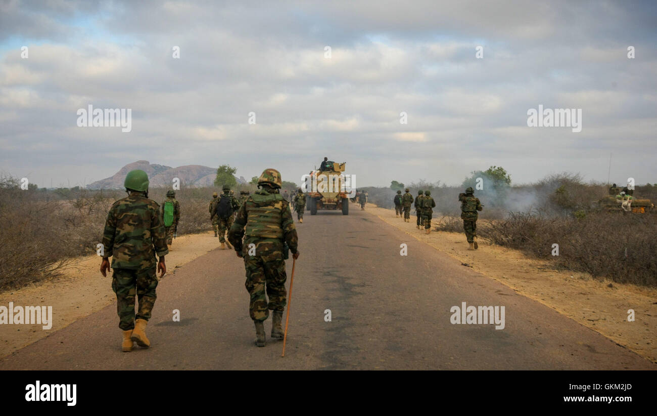 SOMALIA, BuurHakba In a handout photograph taken and released by the