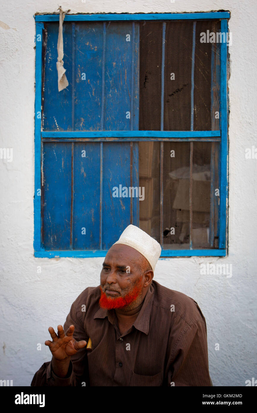 SOMALIA, Buur-Hakba: In a photograph taken and released by the African