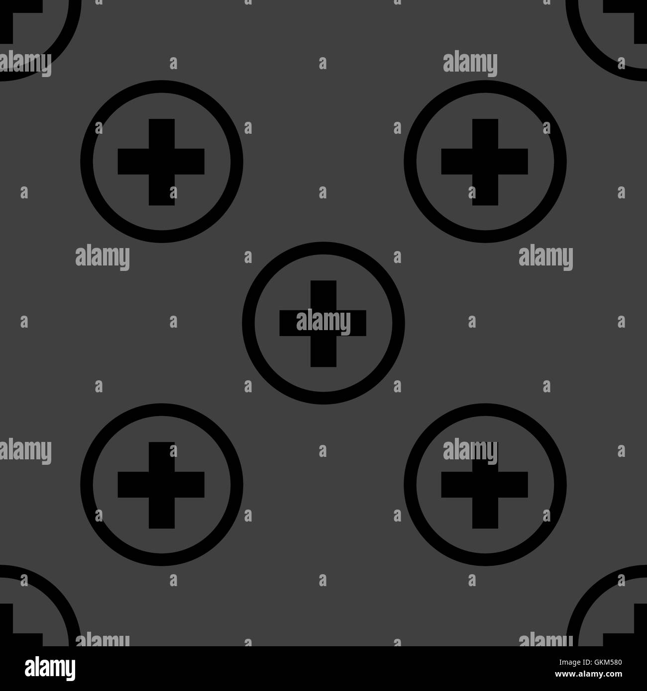 Plus stamp icon Black and White Stock Photos & Images - Alamy