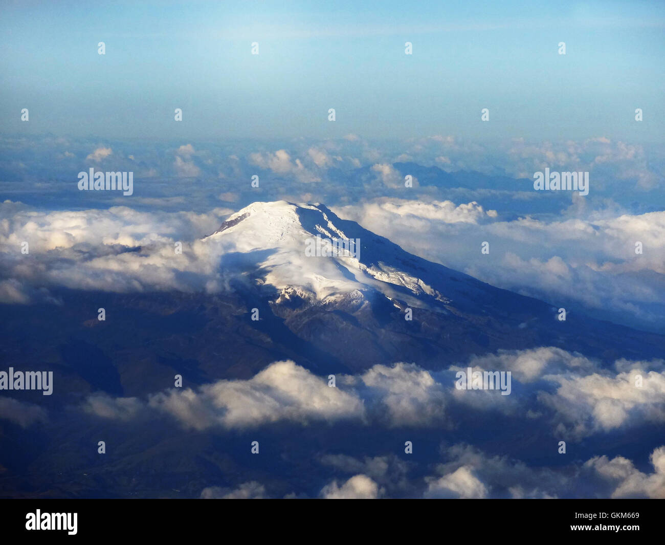 Chimborazo Mountain Stock Photo