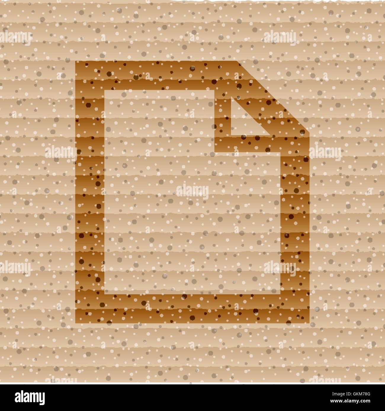 blank paper. Flat modern web button and space for your text Stock ...