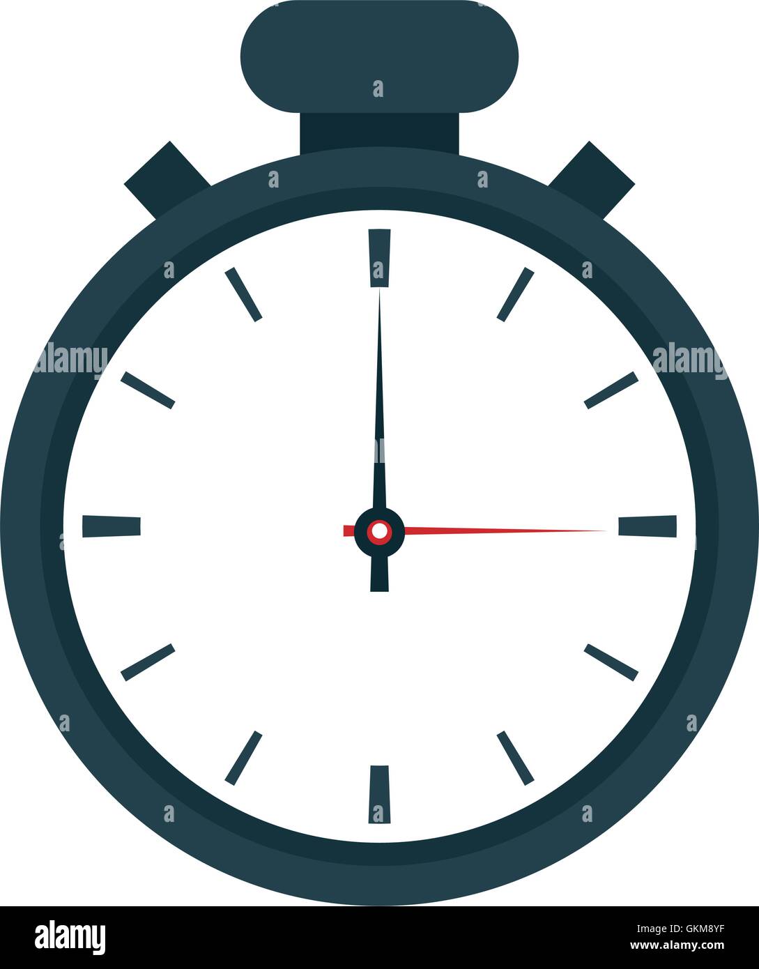 chronometer time seconds design Stock Vector Image & Art - Alamy