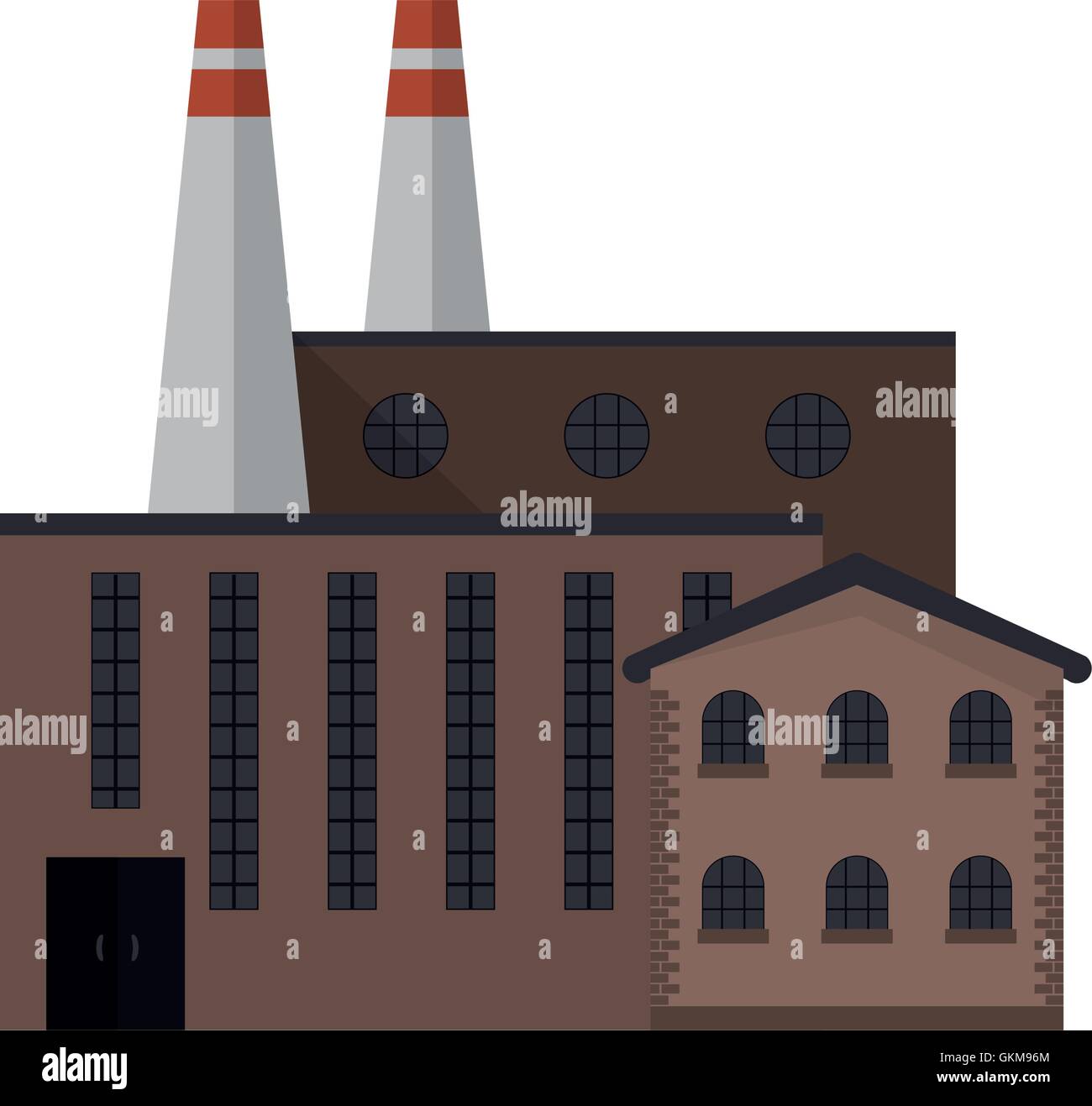 building plant industry design Stock Vector Image & Art - Alamy