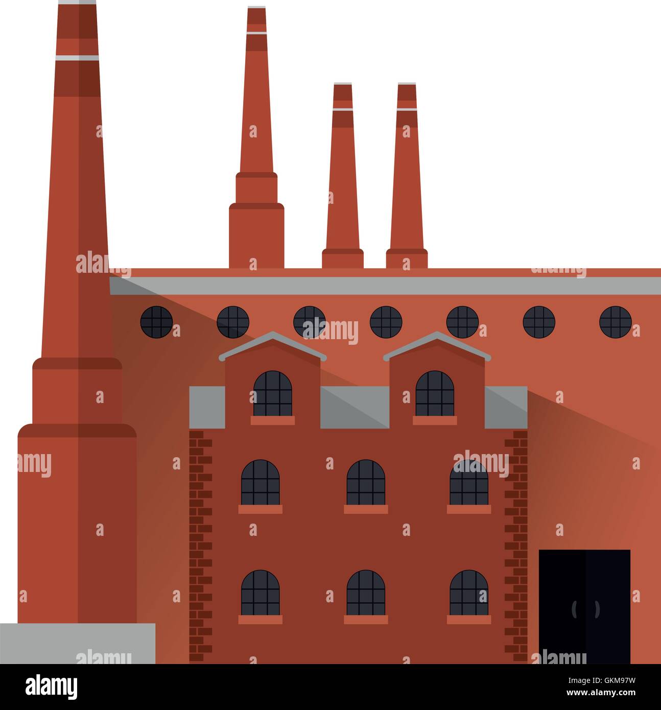 building plant industry design Stock Vector Image & Art - Alamy