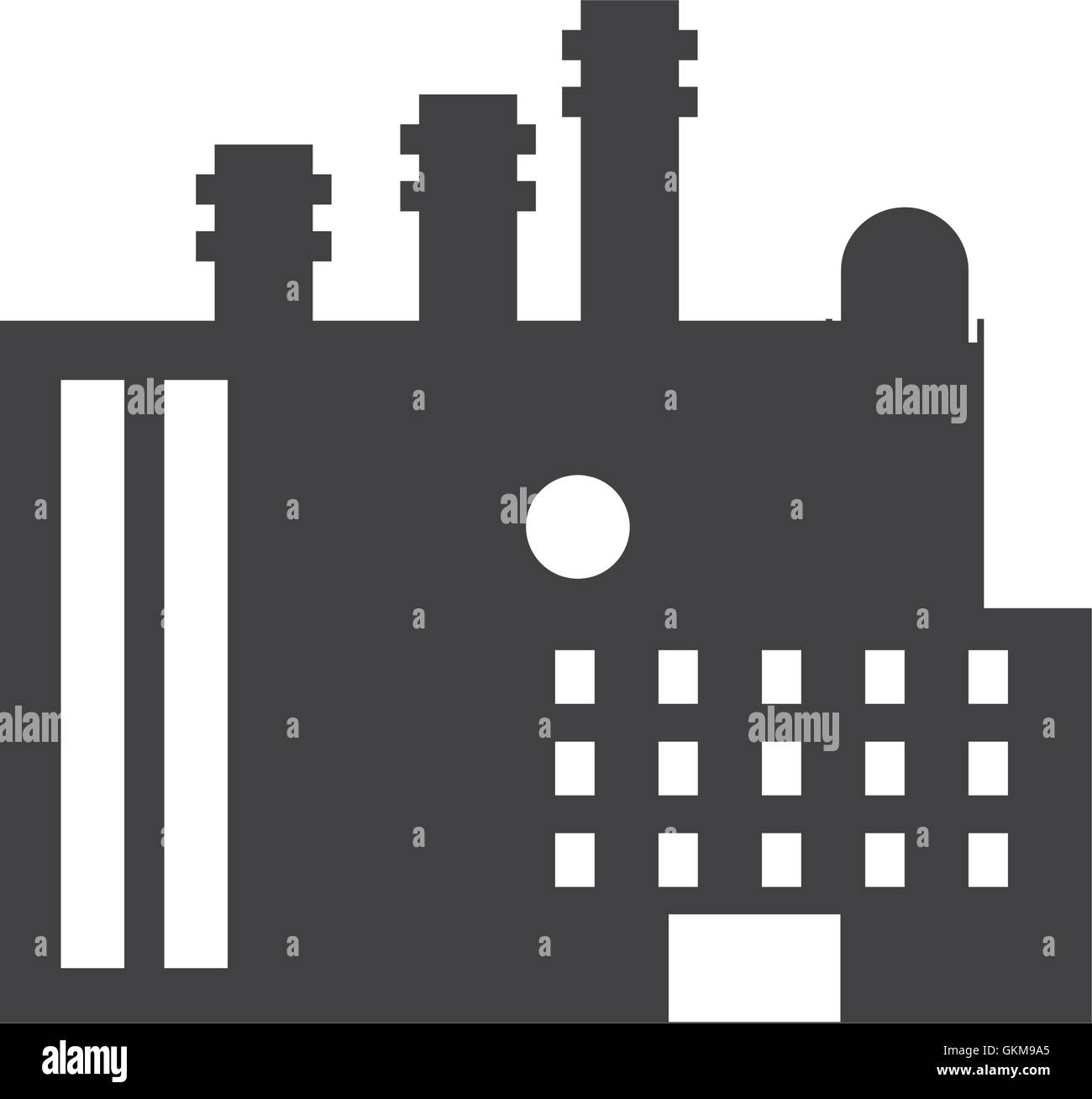 building plant industry design Stock Vector Image & Art - Alamy