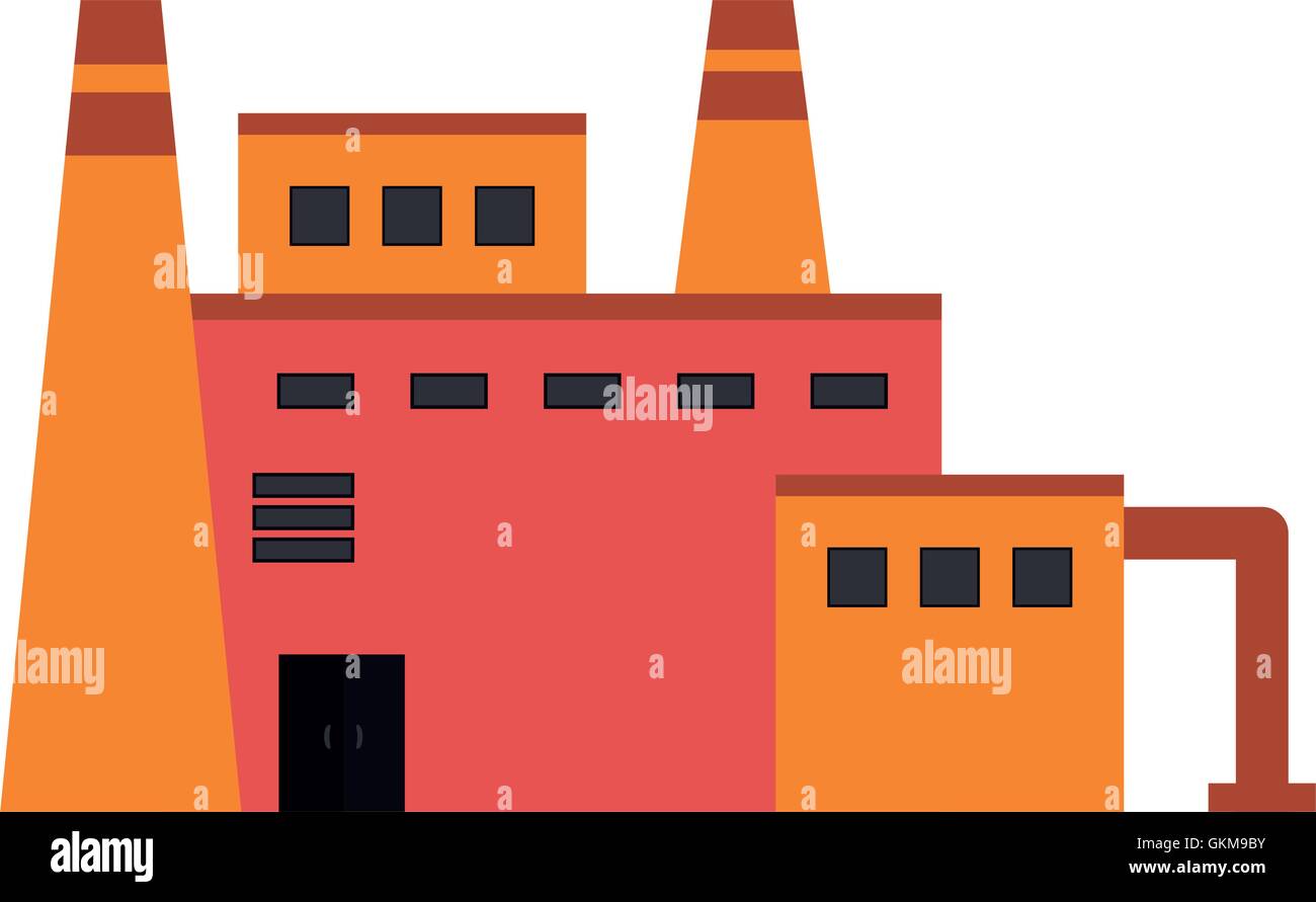 building plant industry design Stock Vector Image & Art - Alamy