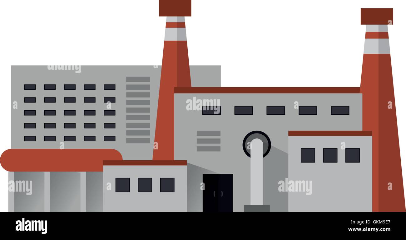 building plant industry design Stock Vector Image & Art - Alamy