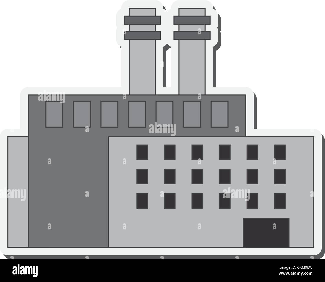 building plant industry design Stock Vector Image & Art - Alamy