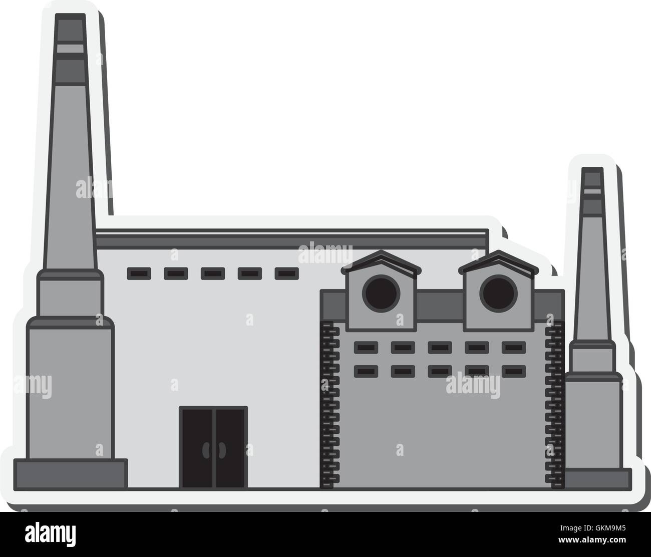 building plant industry design Stock Vector Image & Art - Alamy