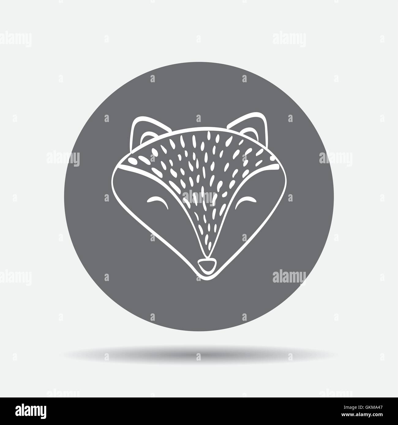Fox icon design, vector illustration Stock Vector Image & Art - Alamy