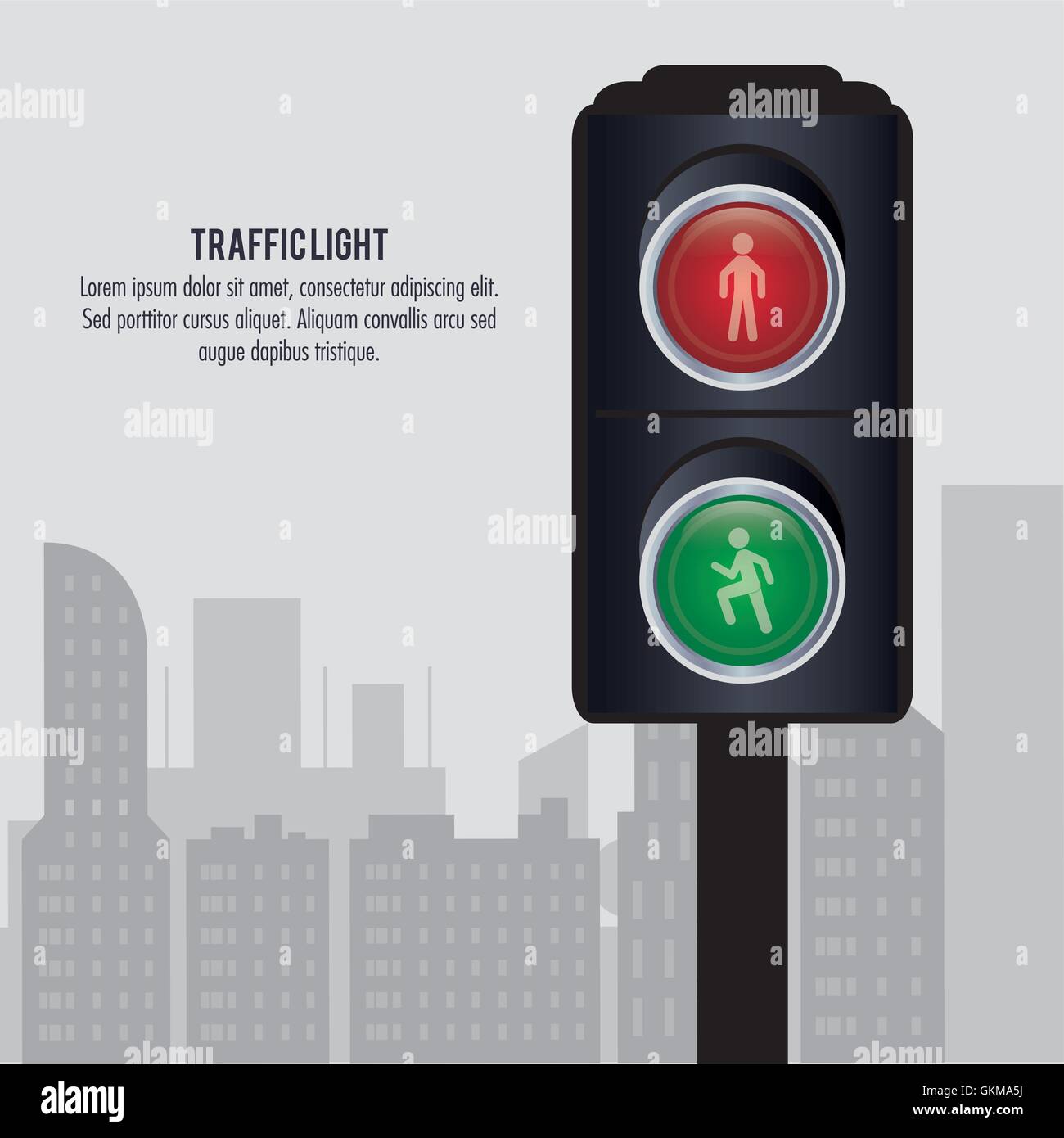 semaphore trafficlight sign design Stock Vector Image & Art - Alamy