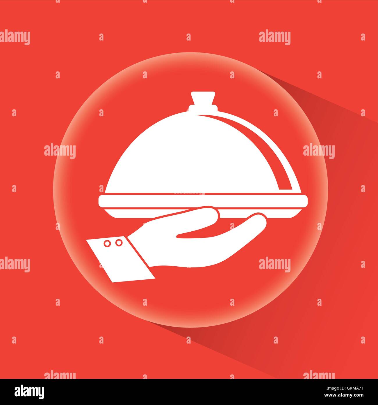 Restaurant dish design, vector illustration Stock Vector Image & Art ...
