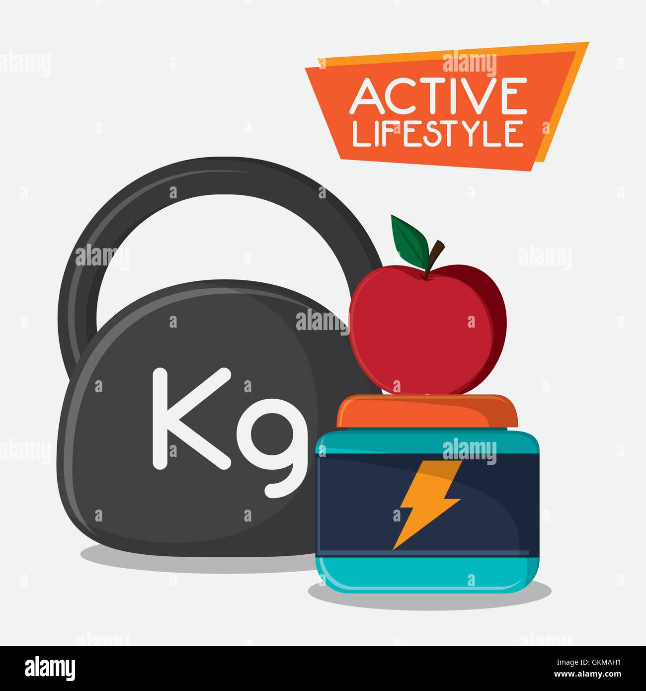 healthy lifestyle icon set design Stock Vector Image & Art - Alamy