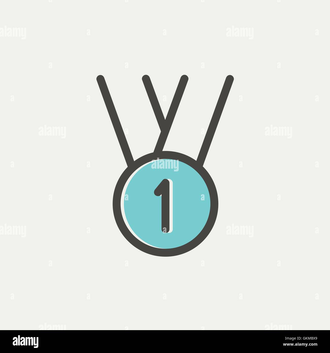 1st place award Stock Vector Images - Alamy