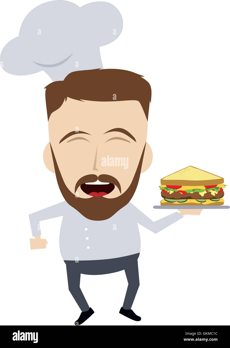 master chef cartoon Stock Vector Image & Art - Alamy