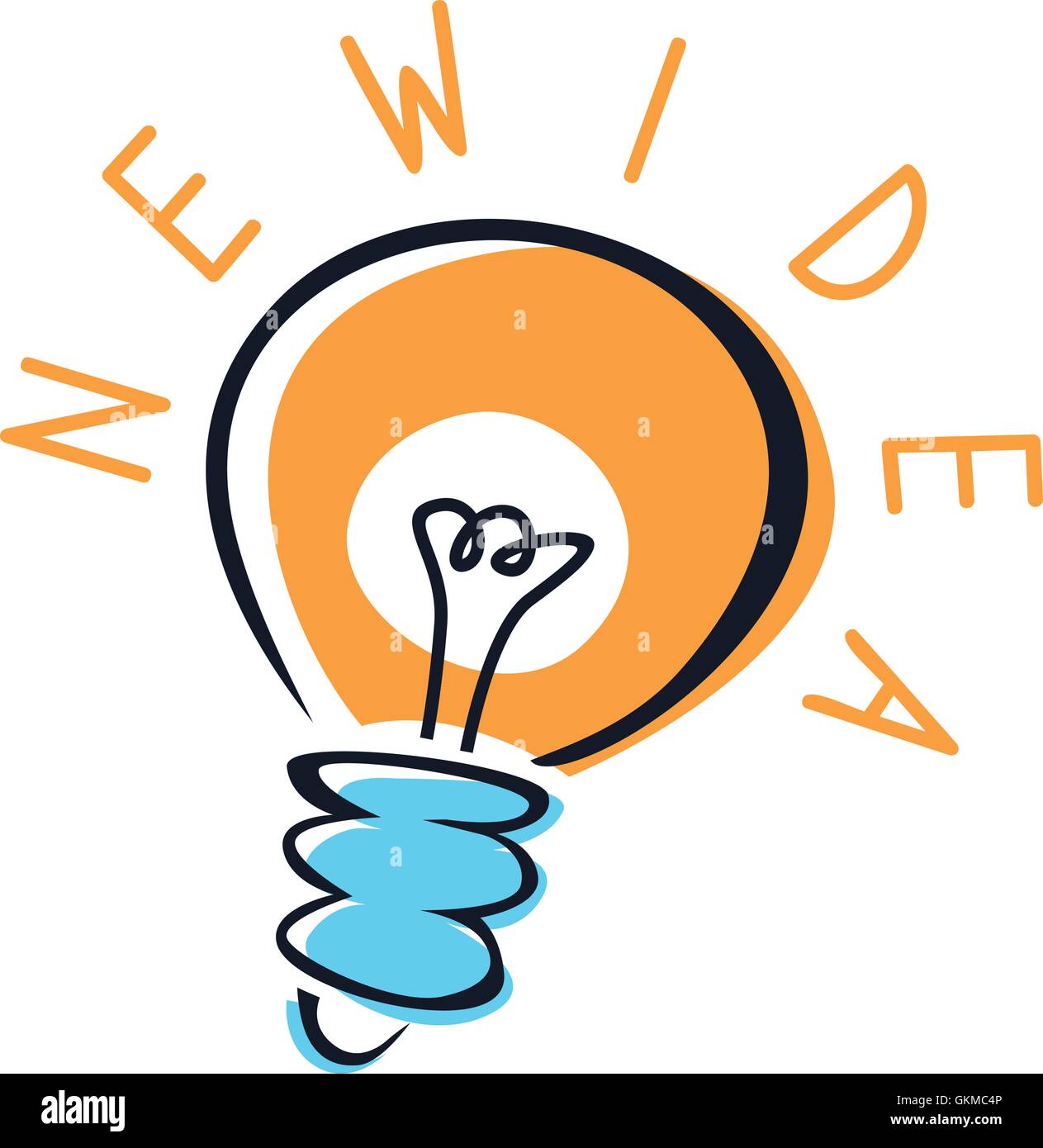 light bulb idea Stock Vector Image & Art Alamy