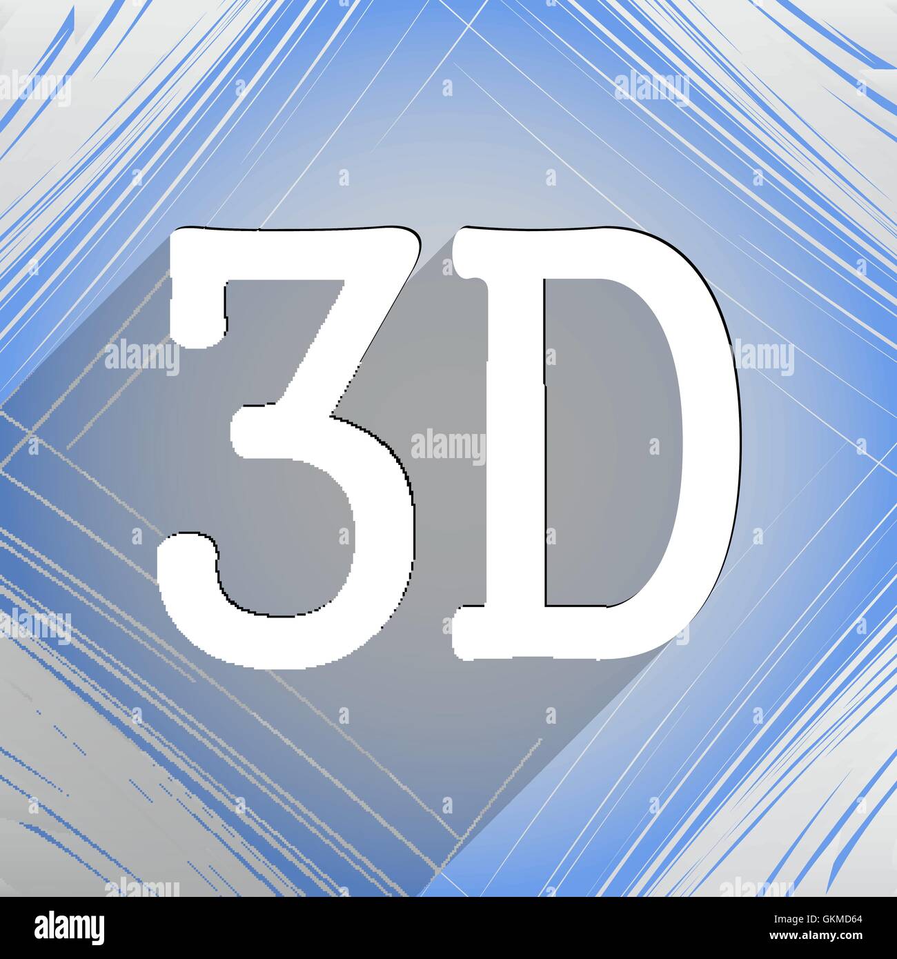 Diagonal 3d Stock Vector Images - Alamy