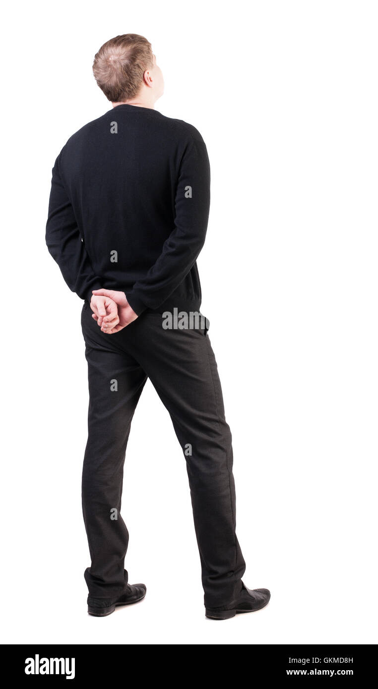 Person back view business hi-res stock photography and images - Alamy