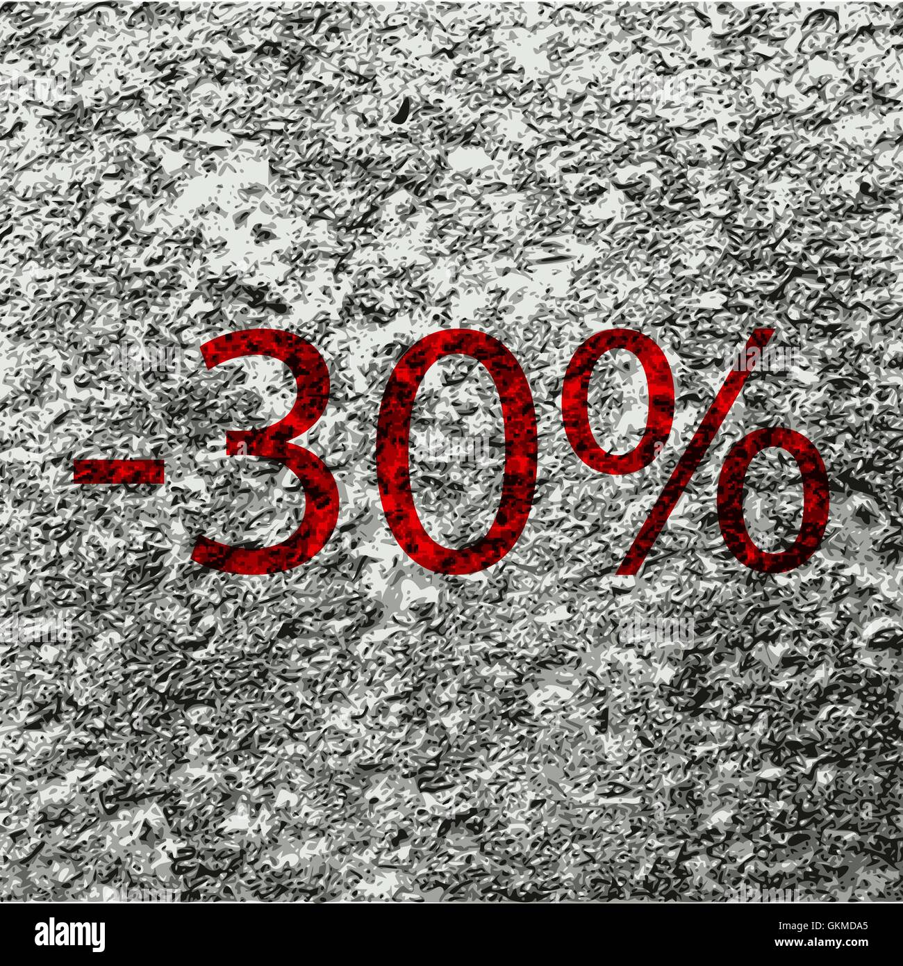 30 percent discount icon symbol Flat modern web design with long shadow ...