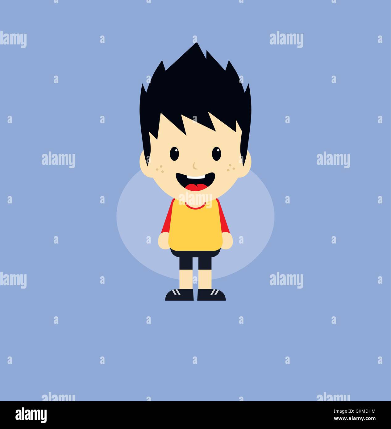 adorable boy cartoon character Stock Vector Image & Art - Alamy