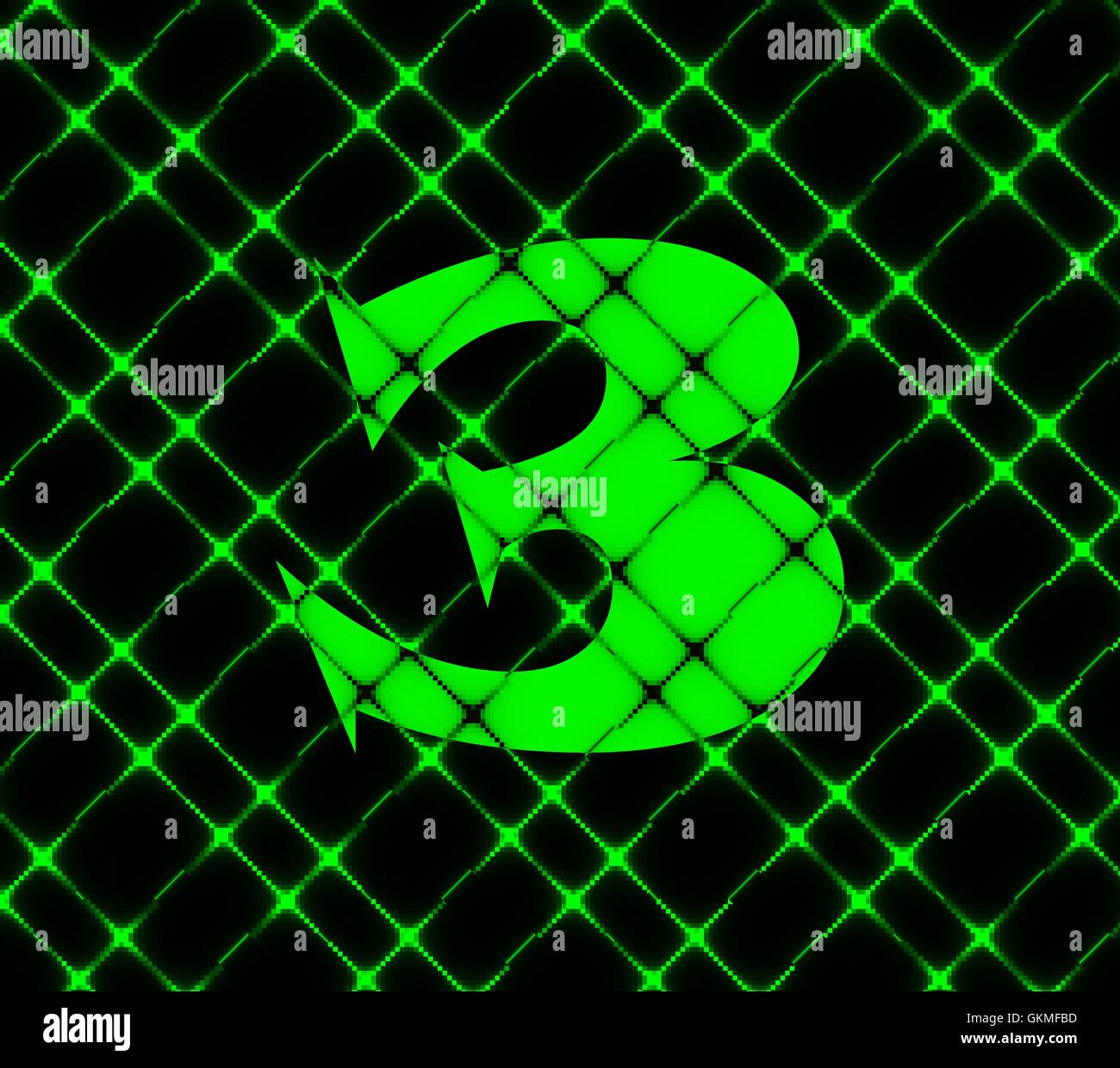number three icon symbol Flat modern web design with long shadow and ...