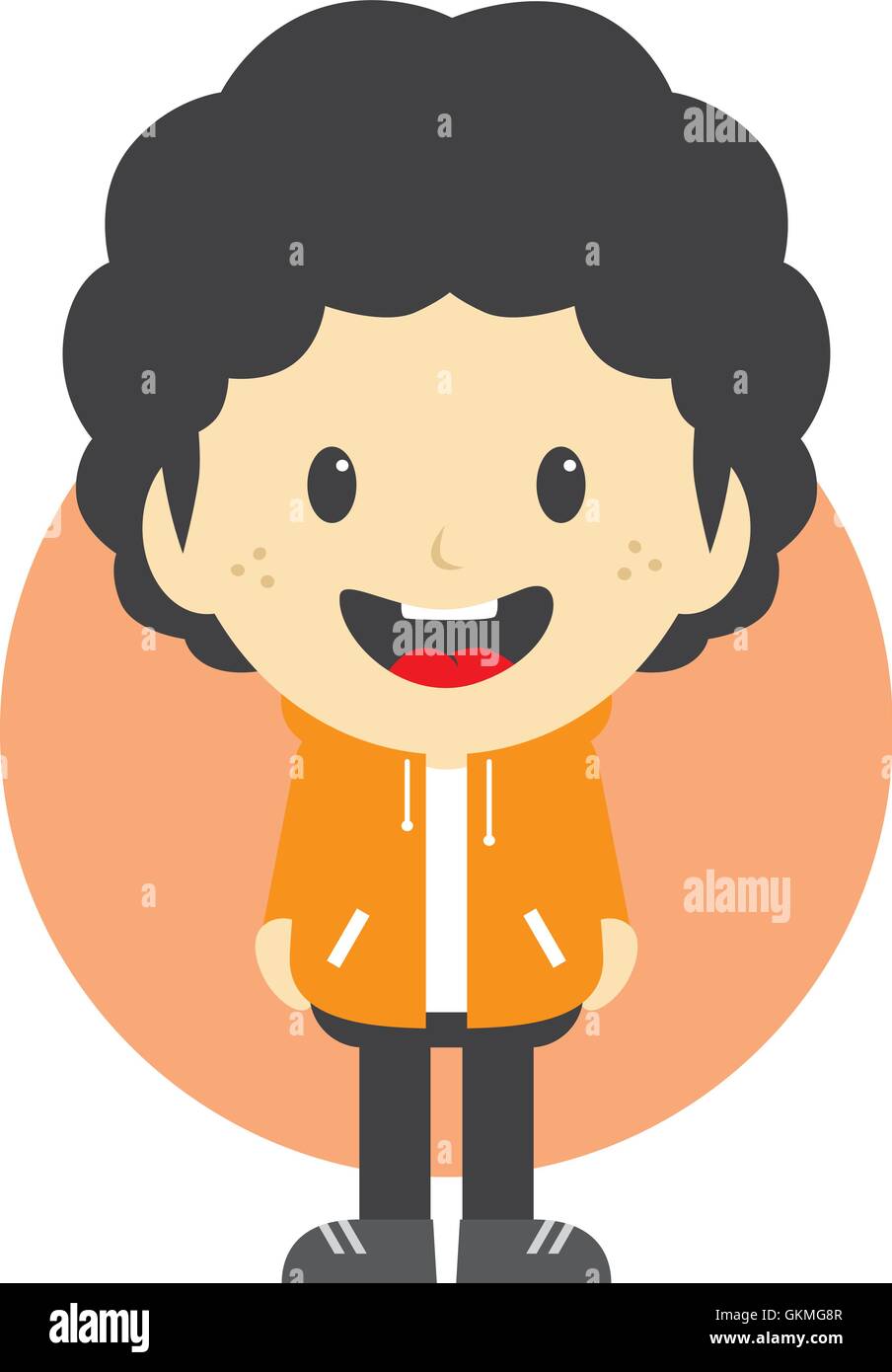 adorable boy cartoon character Stock Vector Image & Art - Alamy