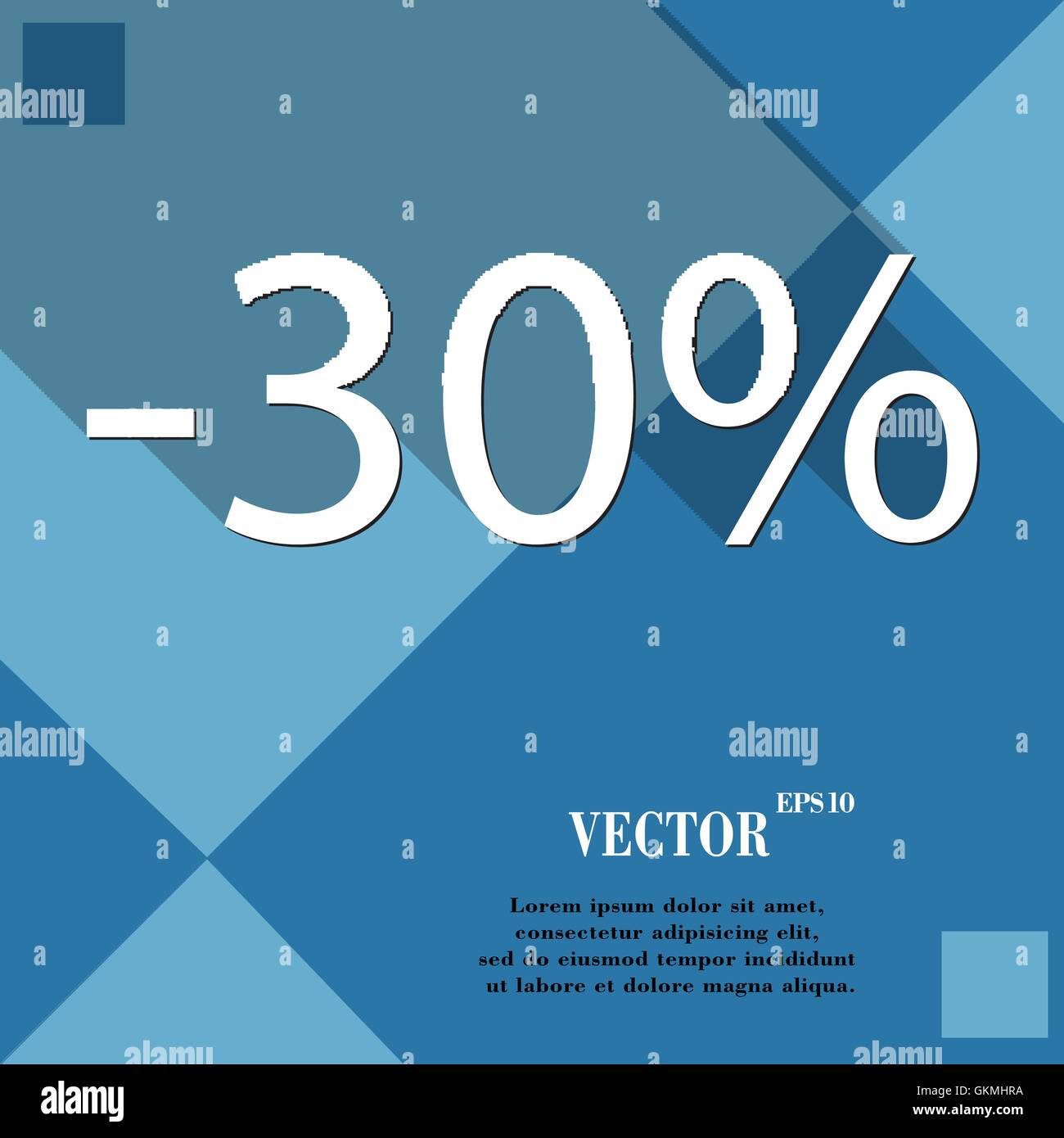 30 percent flat design hi-res stock photography and images - Alamy