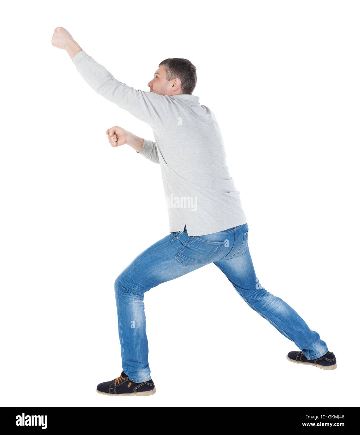 Person Throwing Something