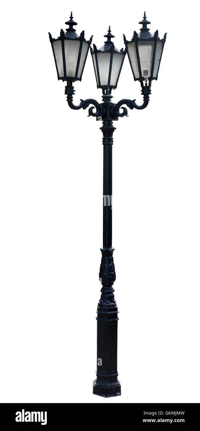 Triple lamp post hires stock photography and images Alamy
