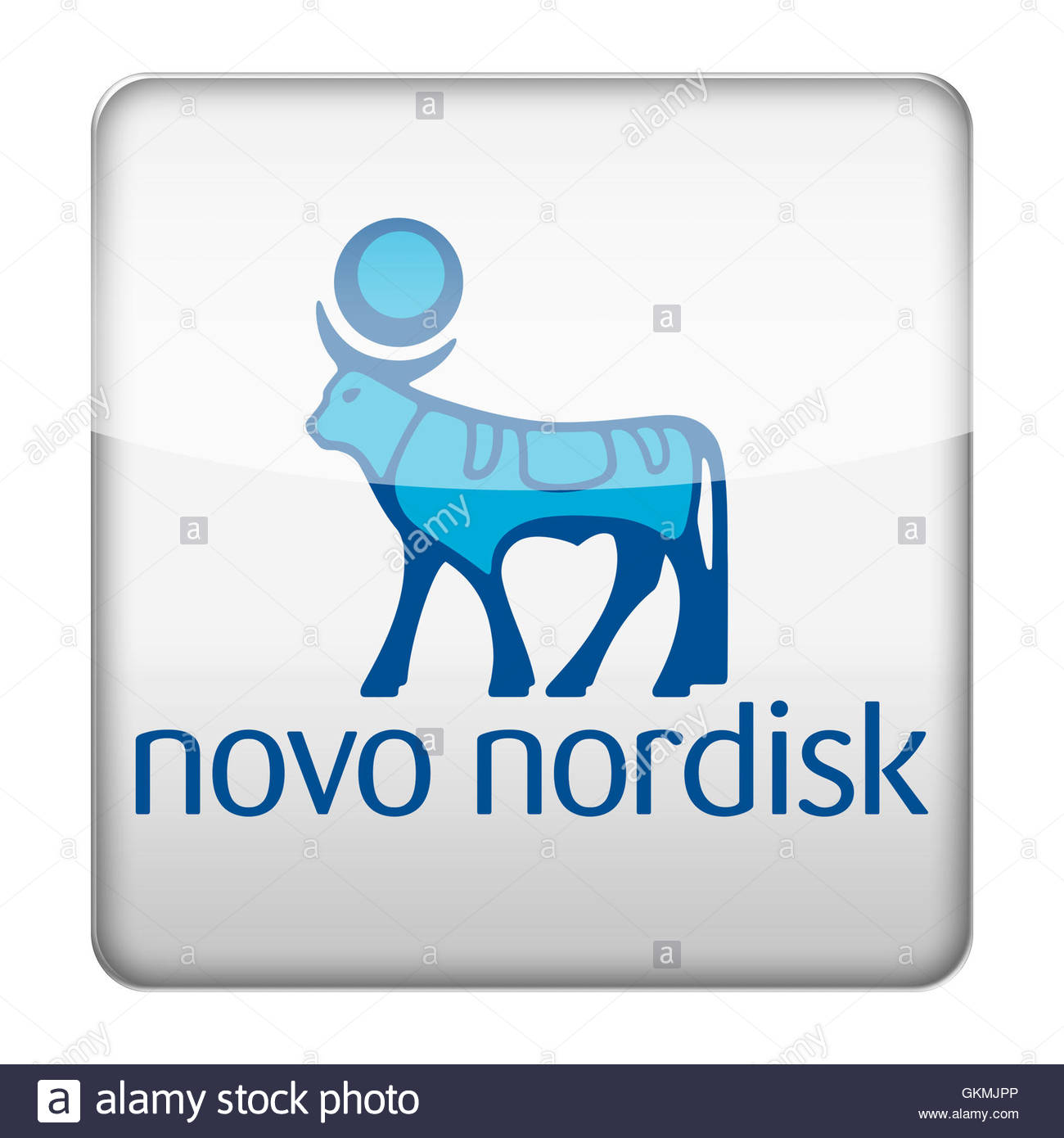 Novo Nordisk logo icon Stock Photo: 115394462 - Alamy