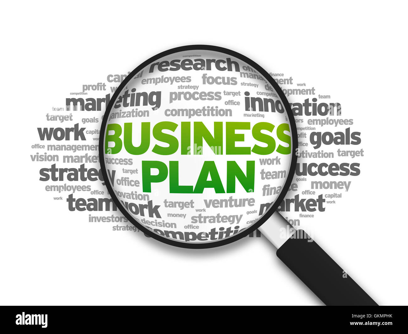 Business Plan Stock Photo