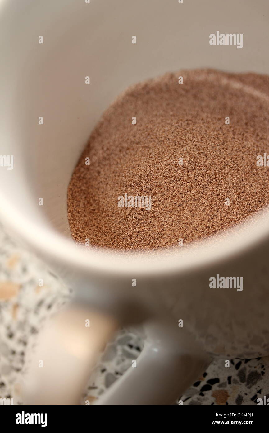 instant beverage powder Stock Photo Alamy