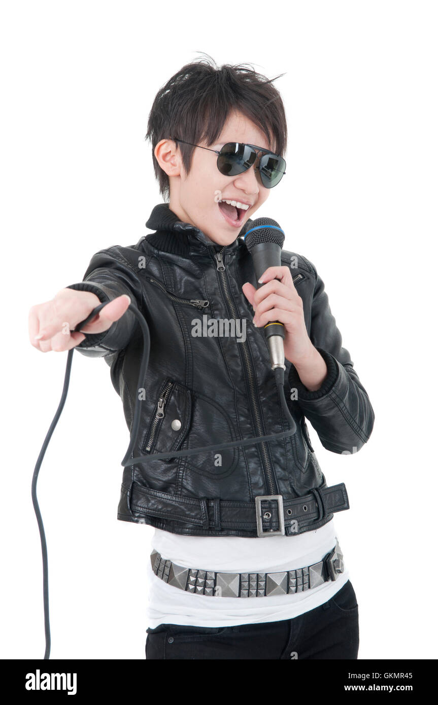 asian rock star Stock Photo - Alamy