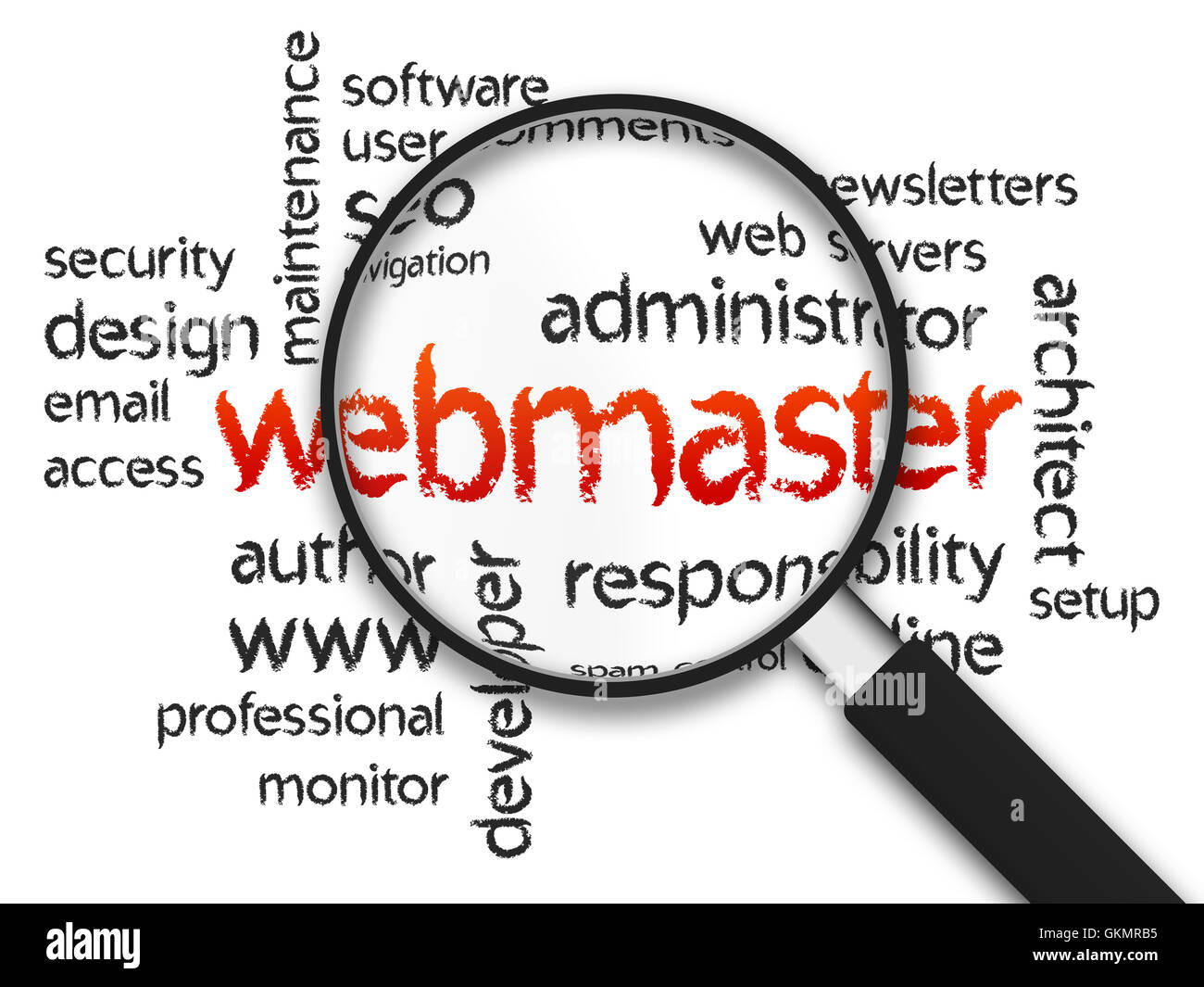 Webmaster Stock Photo