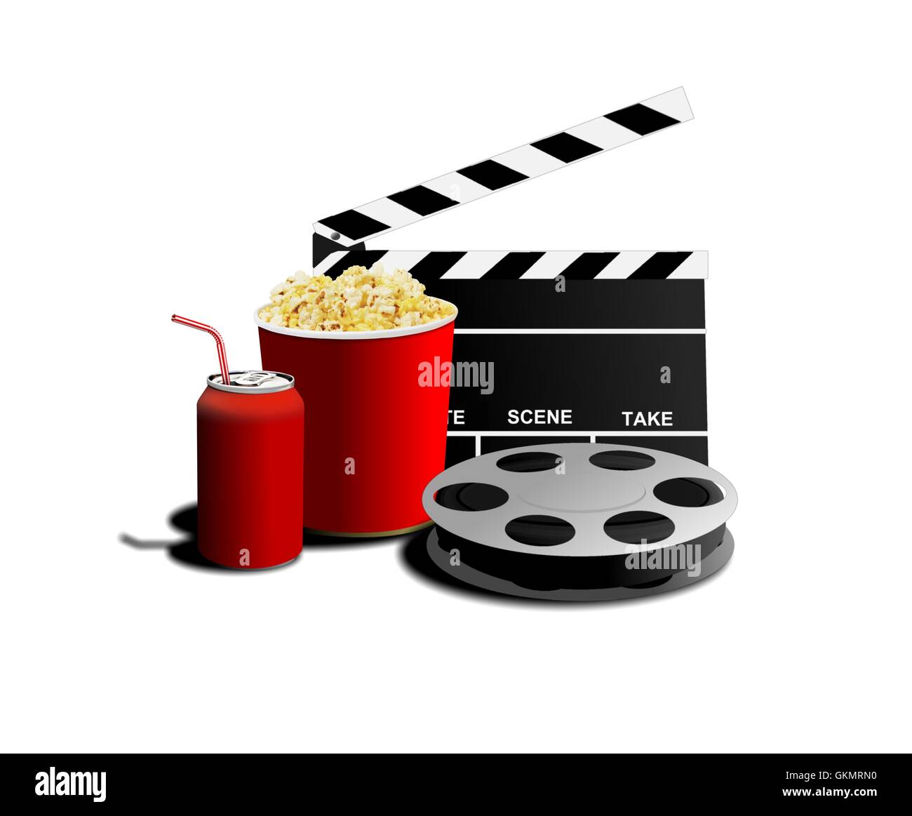 Movie making equipment Stock Photo Alamy
