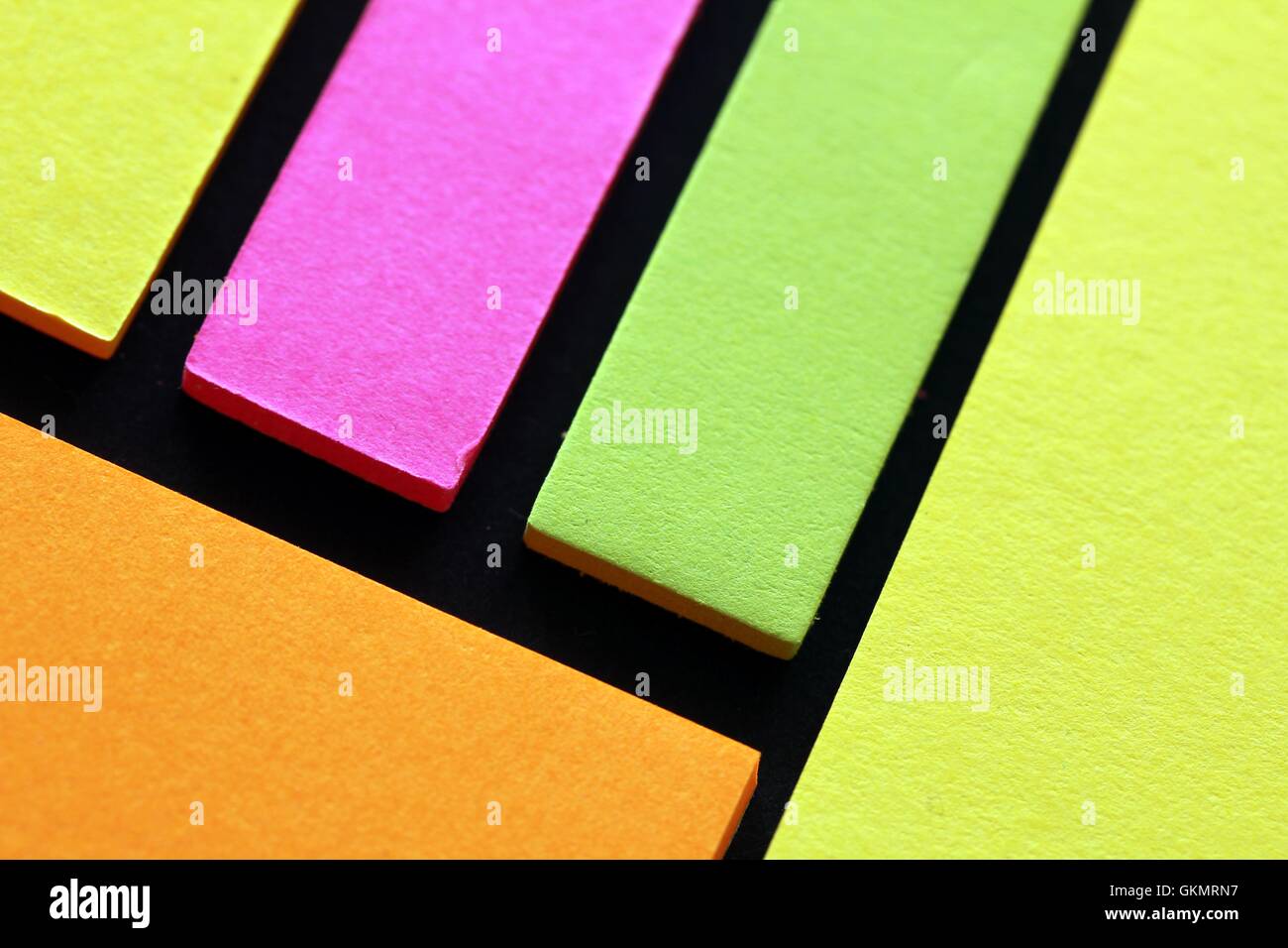 coloured paper strips Stock Photo Alamy