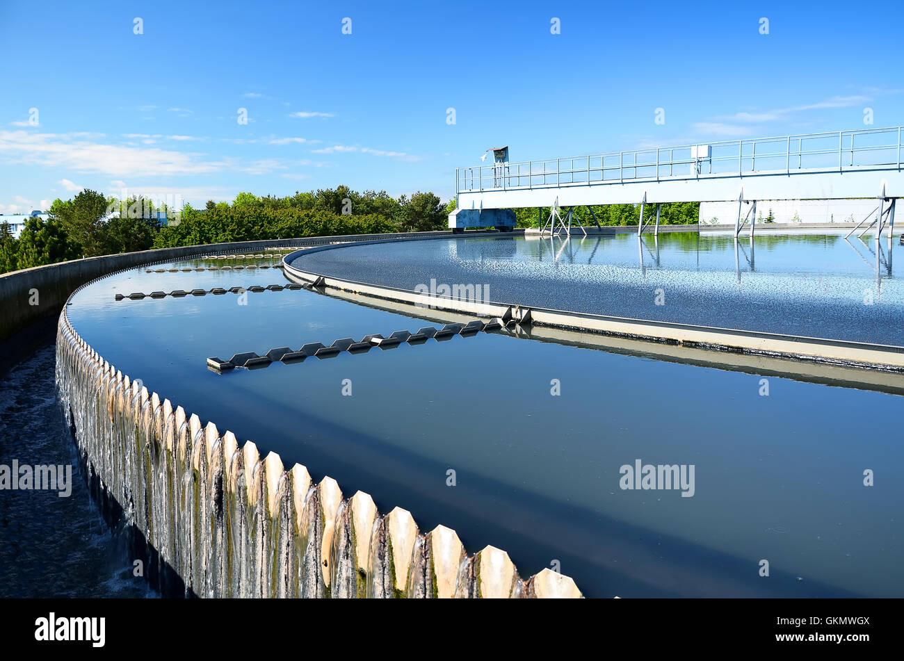 modern-urban-wastewater-treatment-plant-stock-photo-alamy