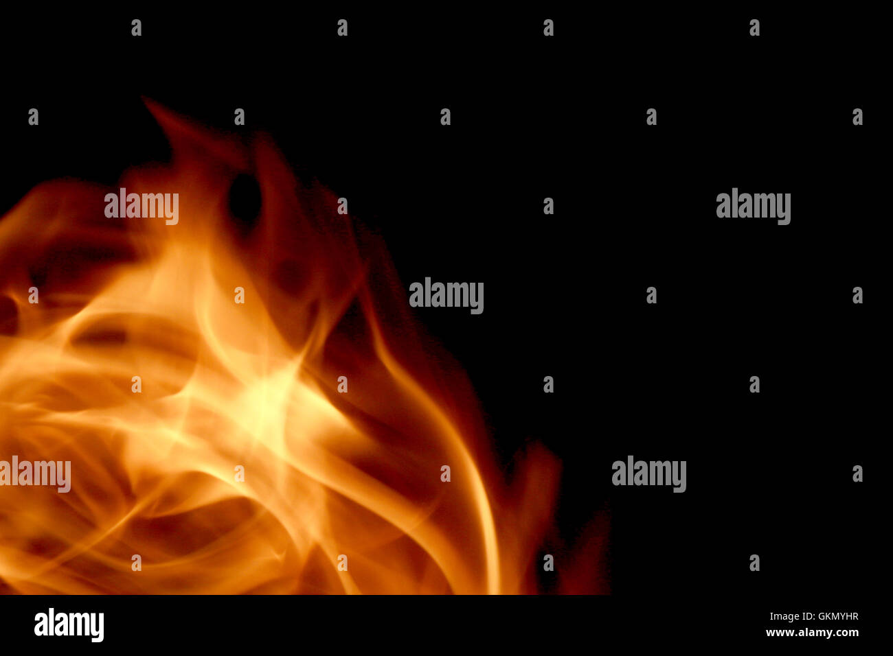 Red Like Fire Hot red fire Stock Photo - Alamy