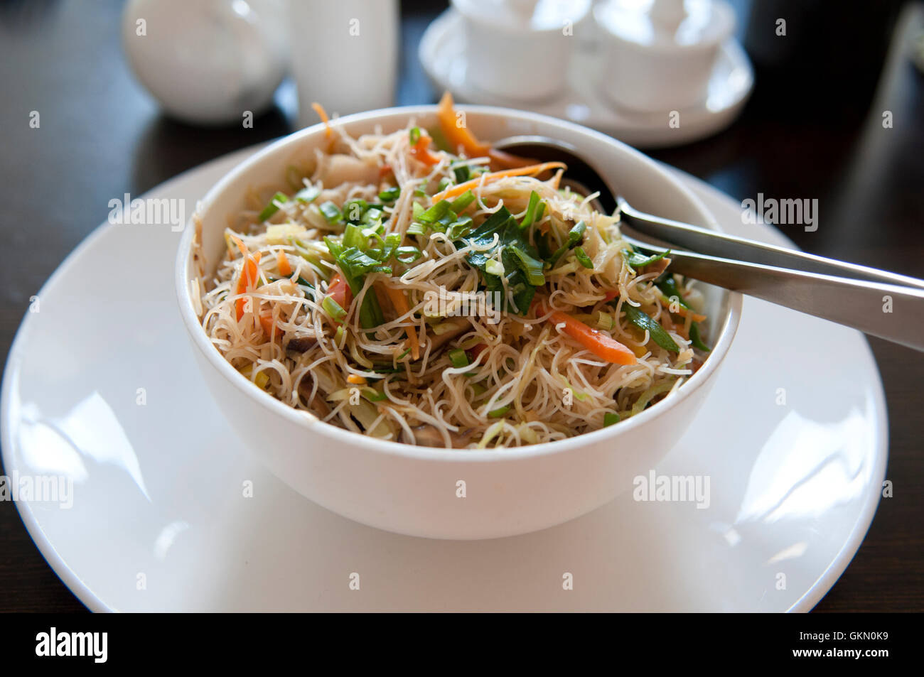 asian fried rice noodle Stock Photo Alamy
