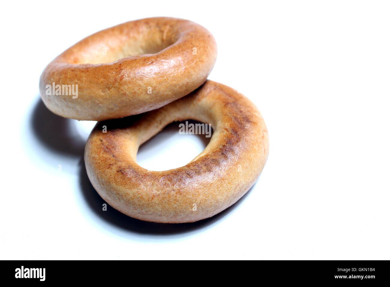 isolated pastry rings Stock Photo Alamy