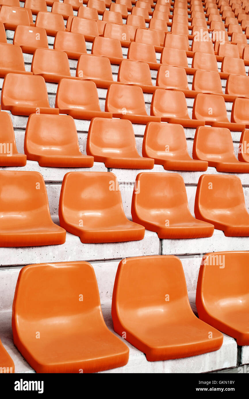 seats at stadium Stock Photo Alamy