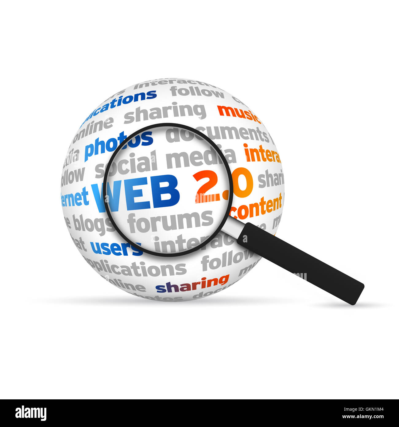 Web 2 0 text hi-res stock photography and images - Alamy