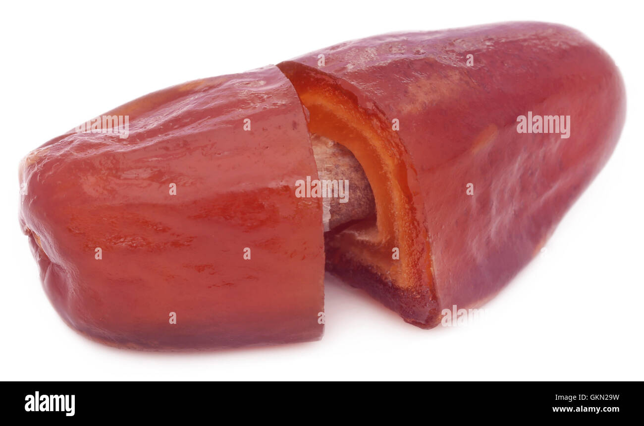 Arabian Dates over white background Stock Photo - Alamy