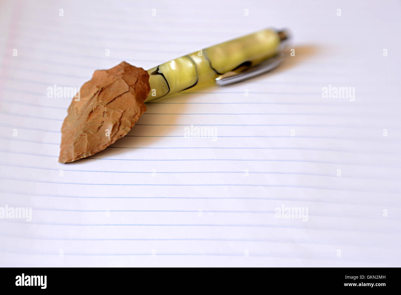 The Gold Ink Pen Is Mightier than the Sword Iridium Point Made in Germany  Stock Photo - Alamy