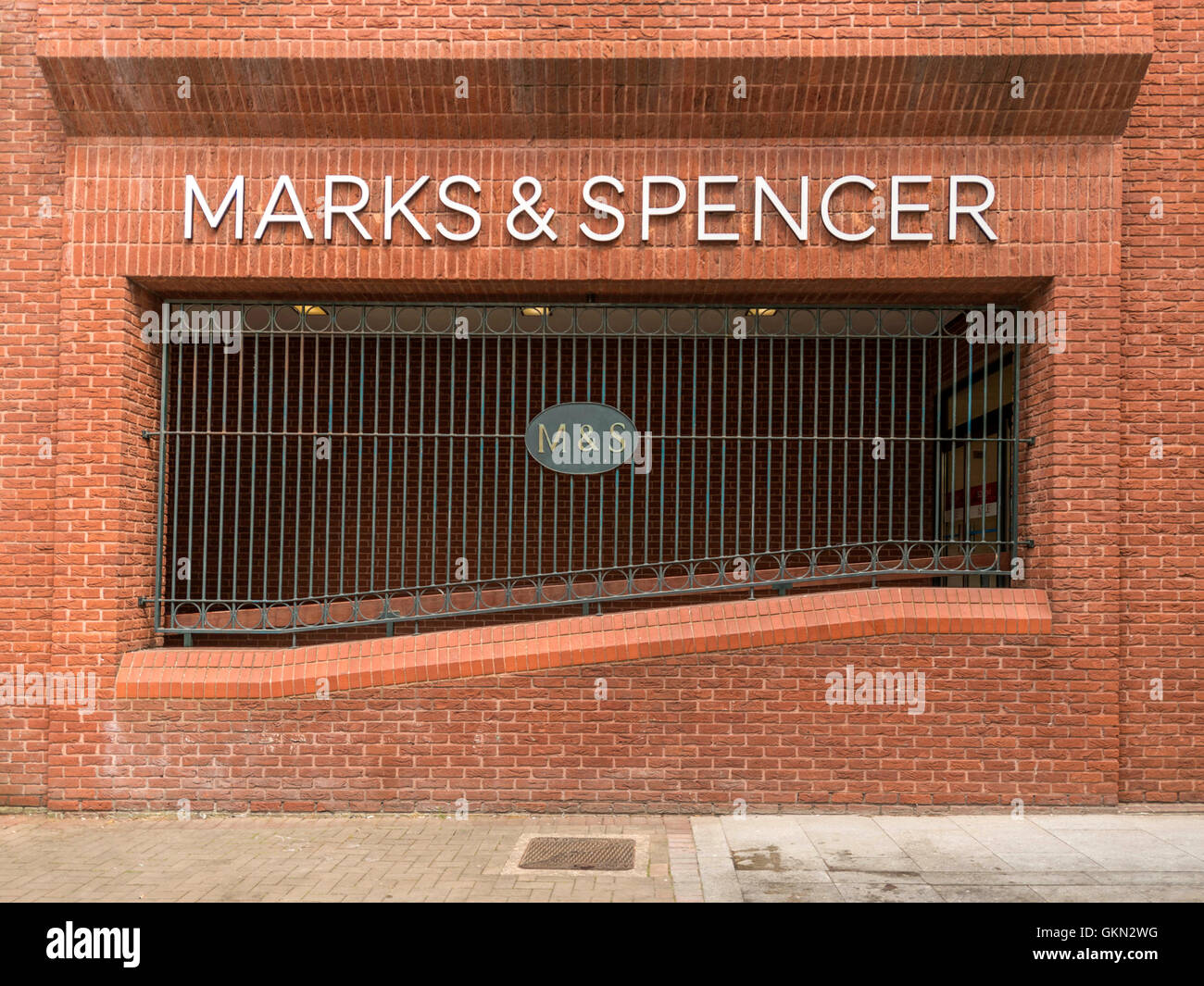 M&S Retail Outlet, Exeter City Centre, Devon Stock Photo Alamy