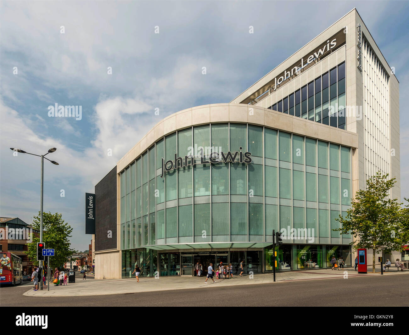 John lewis store high street exeter hi-res stock photography and images ...